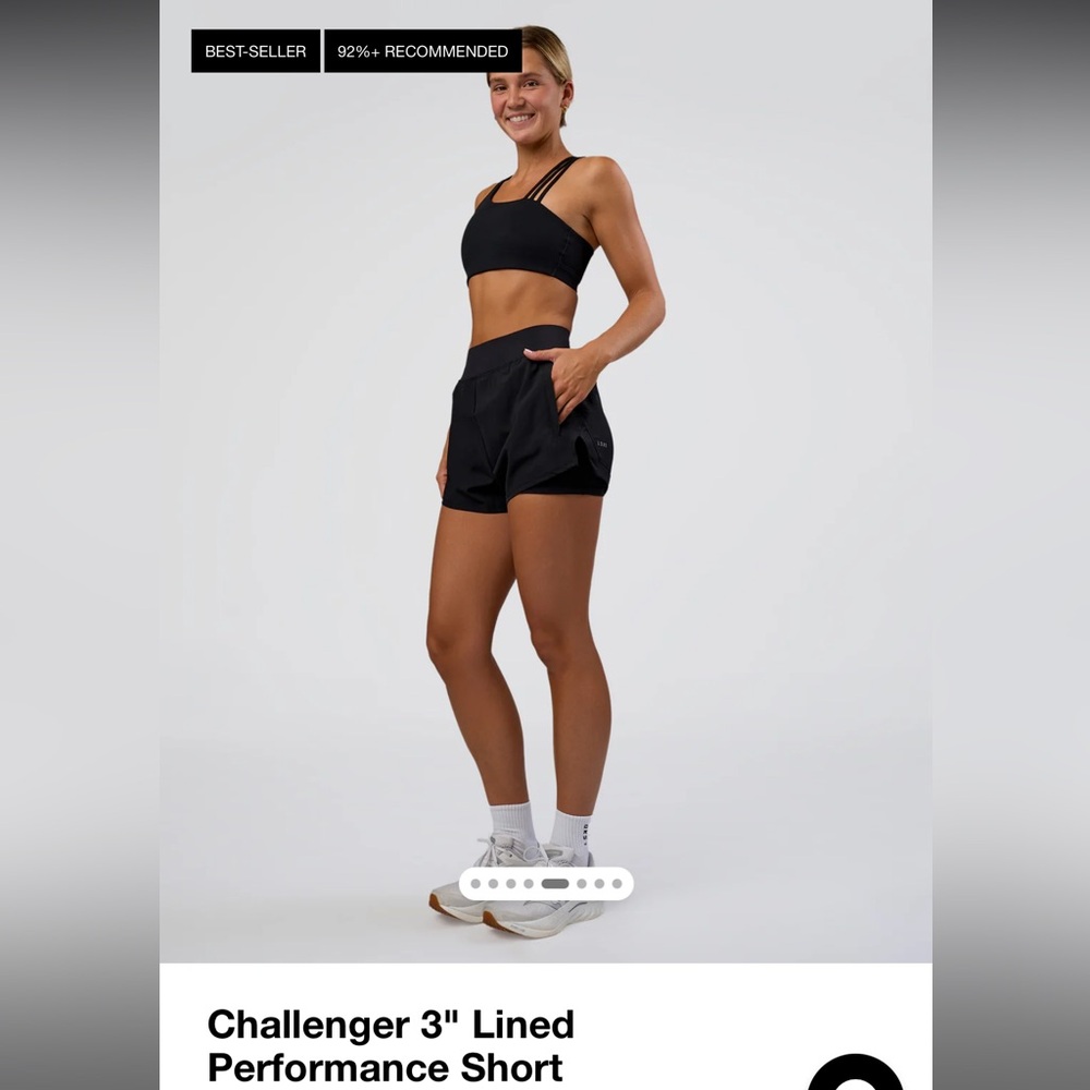 LSKD Challenger 3" Lined Performance Short - XS